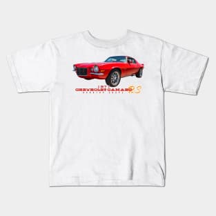 1971 Chevrolet Camaro RS Hardtop Coupe Kids T-Shirt